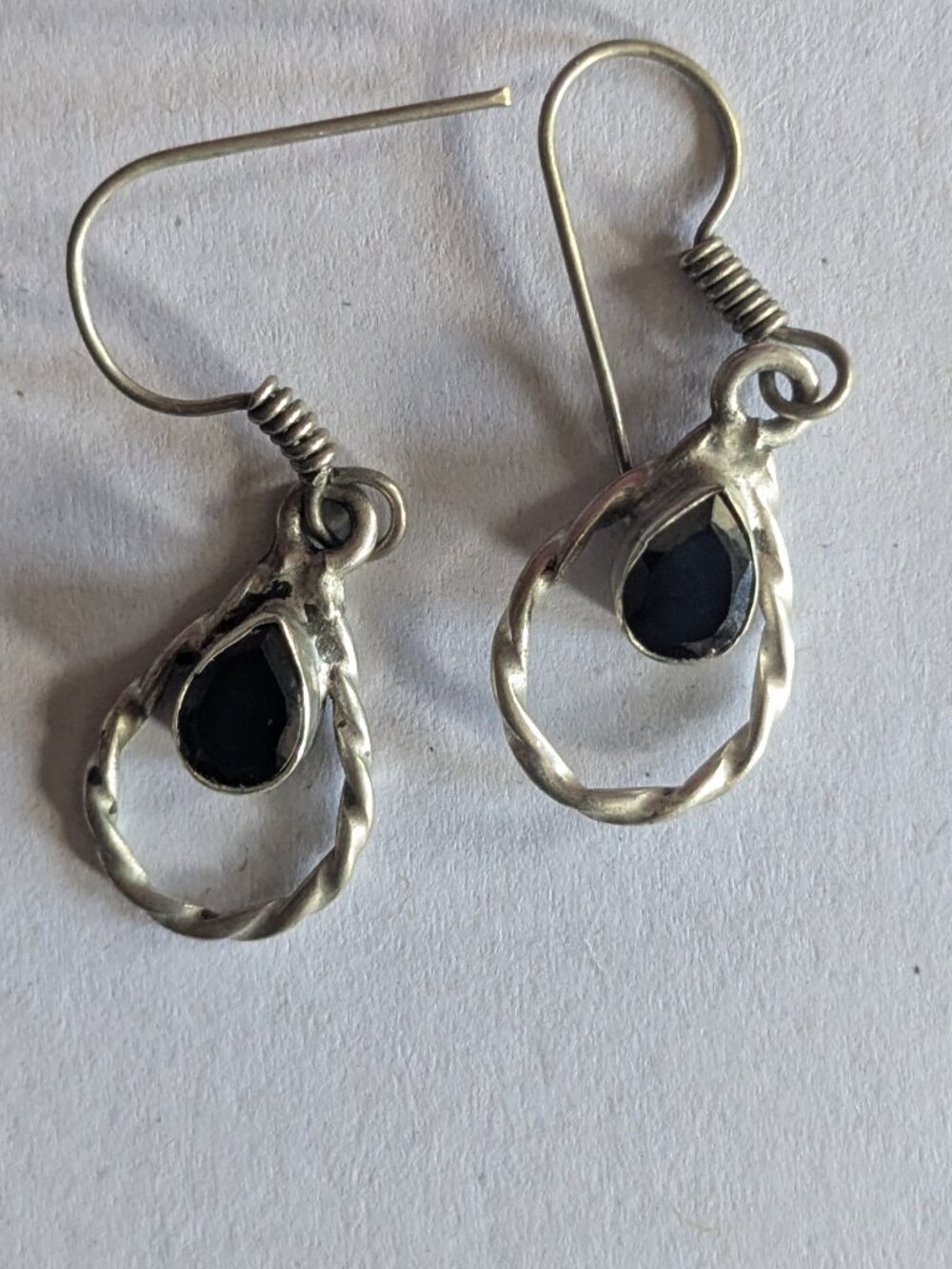 Vintage drop dangle earrings lot of 5